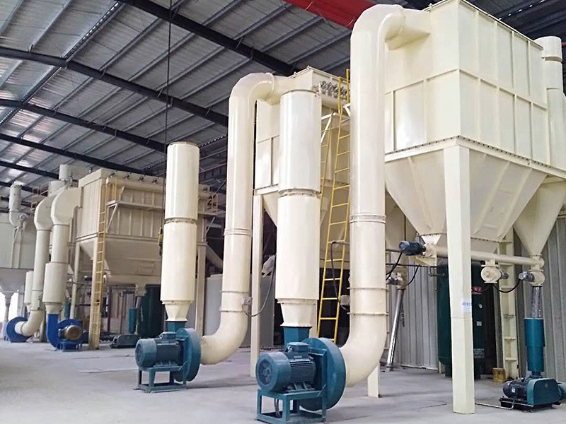 廣西年(nian)産8萬噸重鈣(gai)生産線