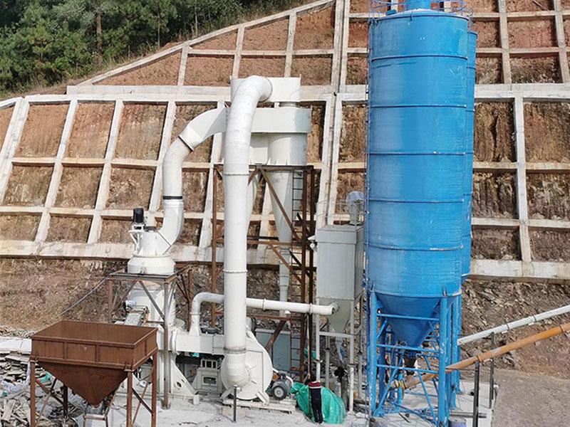 雲南生白灰窯(yao)制粉生産線