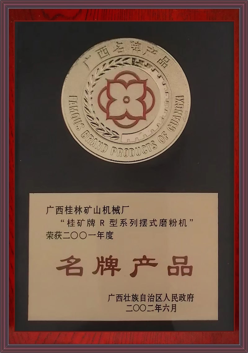 R型擺(bǎi)式磨粉機名牌(pai)産品